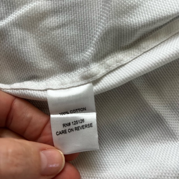 Chic White Women's Tuxedo Style shirt - Picture 6 of 8